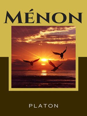cover image of Ménon